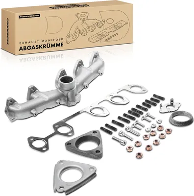 Image de Frankberg 1x Collecteur d'échappement pour VW Touareg Transporter T5 Multivan V