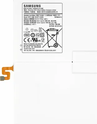 Produktbild von Original Samsung Galaxy Tab S5e T720 T725 /Tab S6 T860 T865 /Tab S6 Lite P610 P613 P615 P619 Akku Batterie 7040mAh EB-BT725ABU & Werkzeug