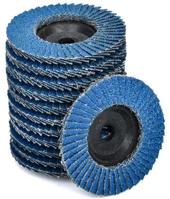 Productafbeelding van 12 stuks waaierschijven ø 76 mm x 10 mm, korrel 40 60 80 120