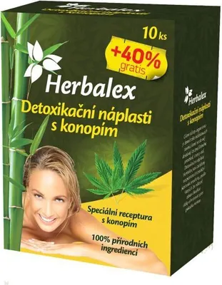 Image de Patchs de désintoxication au cannabis 10 pcs + 40%