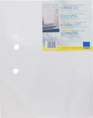 Obrázok produktu pre BENTA Verdunstereinlage für Luftbefeuchter 140, 141, 142 25x32cm 4er Pack