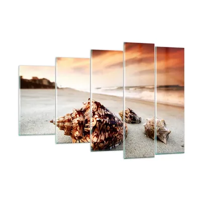 Produktbild von Bilder auf glas - Strand schön karibisch bunt - 150x100cm - Glasbilder - Wandbilder - Kunstdruck - zum Aufhängen bereit - Wanddekoration aus Glas - Glas Bilder - Wandbild auf Glas - GEG150x100-2123