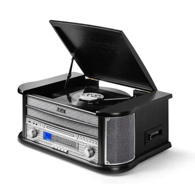 Productafbeelding van Akai Professional ATT-350CC - een platenspeler met CD- en cassettefunctie