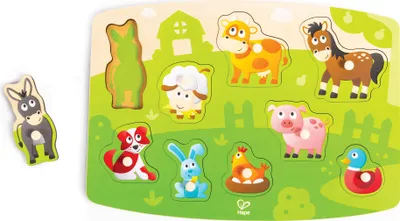 Produktbild von Bauernhofpuzzle / 10 Teile