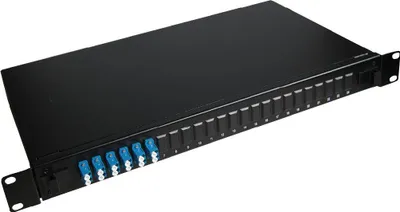Obrázek produktu pro Lanview LVO233835, 6 x LC, LC, Instalace do racku, 1U, Černá, Ocel