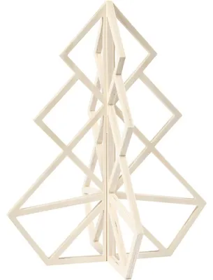 Productafbeelding van Creativ Company 56174, kerstboomversiering, hout, hout, 1 stuk, 320 mm, 400 mm