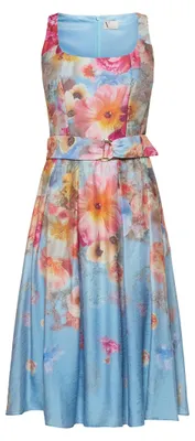 Produktbild von Vera Mont (266) Kleid Kurz ohne Arm, Blue/Rosé 8842 8842 44