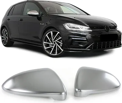 Produktbild von Spiegelkappen Silber Matt zum Austausch für VW Golf 7 VII 5G1 Limousine ab 12