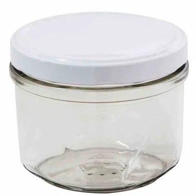 Produktbild von EmSy Sturzform-Glas in Farbe weiß, Ø 100 mm, 450 ml, Karton à 48 St.