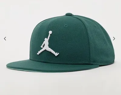 Produktbild von Nike Jordan Pro Cap FV5296-366 Grün – Snapback Kappe M/L | Stylische Jordan Cap für Herren & Damen
