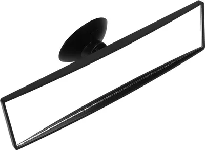 Obrázek produktu pro 21x5cm Vnitřní zpětné zrcátko Řidičský instruktor Zrcátko s přísavkou Typ 360 Rotace Univerzální pro auto