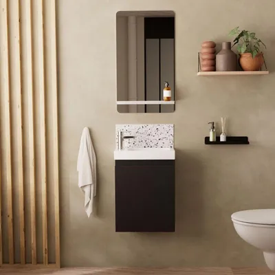 Immagine prodotto di Mobile lavabo LISA + mensola a specchio