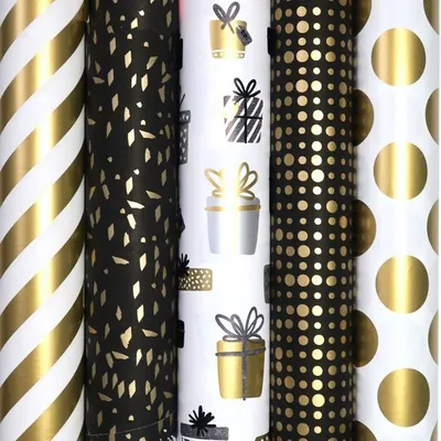 Immagine prodotto di Gatsby - Carta da regalo premium extra forte - 2 metri x 70 cm - 10 rotoli