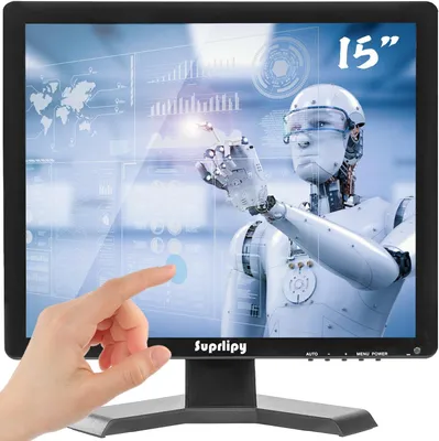 Produktbild von 15-Zoll Touchscreen-Monitor - Touchscreen-Monitor - Touchscreen-Display - LCD-Monitor - TFT-Monitor