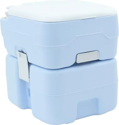 Produktbild von Camping-Toilette Blau 41,5 x 36,5 x 42 cm