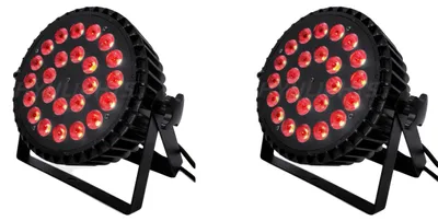 Zdjęcie produktu dla Oświetlenie sceniczne, RGBWA UV 6 w 1, sterowanie DMX, wtyczka UE