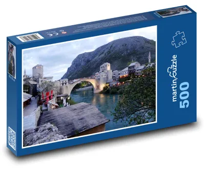 Obrázok produktu pre Puzzle 500 Bosna - Mostar - martinpuzzle