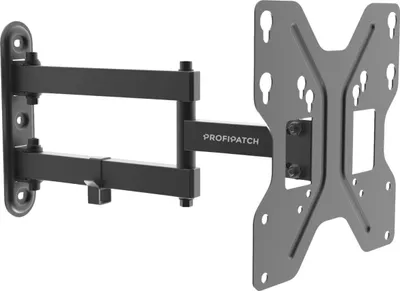 Produktbild von ProfiPatch TV Halterung 17-42 Zoll schwenkbar & neigbar bis 30kg schwarz