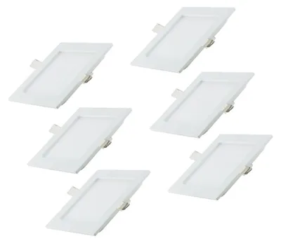 Produktbild von LUXULA LED Downlight 6 W 3000 K, 4000 K, 6000 K einstellbar in warm-, tral- und kaltweiß (CCT) weiß