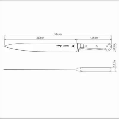 Produktbild von Tramontina Century Tranchiermesser 26 cm 24010/110