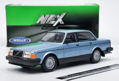 Obrázek produktu pro Volvo 240 GL - metallic-light blue WELLY 1:24