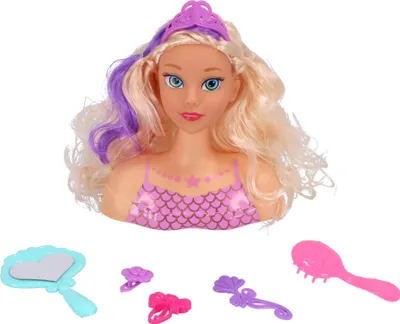 Produktbild von Frisierkopf Moonlight Princess 18 cm