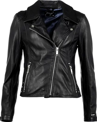 Produktbild von Mustang Lederjacke Indiana Damen black XXL