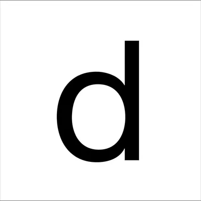Immagine prodotto di RZB Lettera "d" 99222.013.D/K