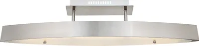 Produktbild von Globo Deckenleuchte Dl Nickel Matt, 1Xled 67802D