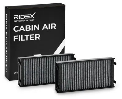Produktbild von RIDEX 424I0205 Innenraumfilter Pollenfilter für VW Golf IV Schrägheck (1J1) Aktivkohle
