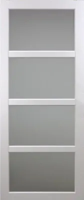 Immagine prodotto di Porta scorrevole Tana bianca con vetro H204 x L63 cm Gd Menuserie