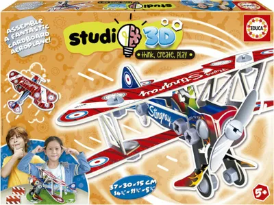Produktbild von Educa Borras Studio 3d Flugzeugbau One Size