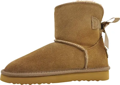 Produktbild von OOG Damenschuhe Gefüttert Schaftstiefel Braun Freizeit, Schuhgröße:39 EU