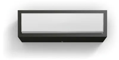 Immagine prodotto di Philips Lampada da parete Stratosphere 3,8 W, Lampada da esterno da parete, Antracite, Metallo, IP44, Terrazza, Giardino, I
