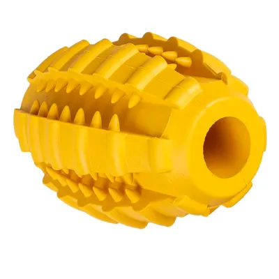 Produktbild von Duvo+ Hundespielzeug Ball Griplay Rugby gelb