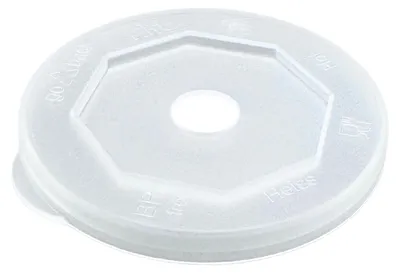 Produktbild von AKU® Deckel mit Trinkhalmloch für To Go Becher aus Kunststoff, Mehrweg, gefrostet