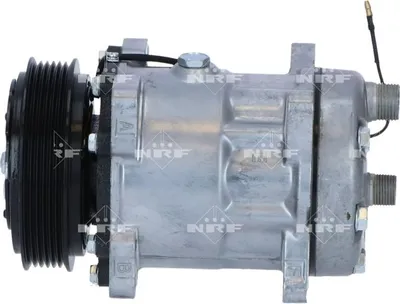 Image de Compresseur Climatisation avec poulie à courroie trapézoïdale 119mm NRF pour 32768