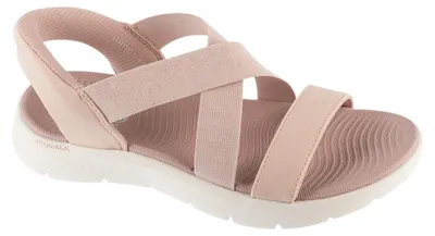 Zdjęcie produktu dla Skechers Slip-Ins: Sandały Go Walk Flex – Glimmer Up 141489-ROS, sandały, damskie, różowe