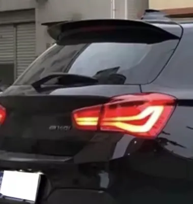 Obrázek produktu pro Střešní spoiler Deluxe - Pro BMW řady 1 F20/F21 (2012-2019) - M Performance style - Černý - Autopříslušenství