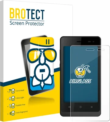 Produktbild von BROTECT Schutzglas für Logicom Wave 2 Schutzfolie Panzer Folie Glas Display Schutz klar