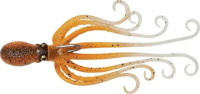 Produktbild von Savage Gear 3D Octopus Farbe UV Orange Glow Länge 15cm