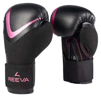Produktbild von Reeva Boxhandschuhe – Leder – Rosa – 10 oz