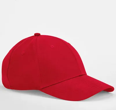 Image de Beechfield B172R | Casquette Performance - Couleur : Pure Red - Taille : One Size