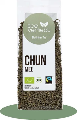 Produktbild von teeverliebt - Chun Mee & FairTrade Grüner Tee | 100g