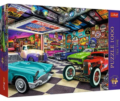 Produktbild von Trefl, Automuseum, 1000 Teile Premium Plus Puzzle