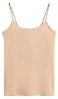 Immagine prodotto di Canottiera standard NEXT, beige, con spalline sottili, taglia 50