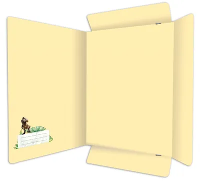 Produktbild von RNK Postmappe Tyrannosaurus DIN A4 Gummizug 240x330mm