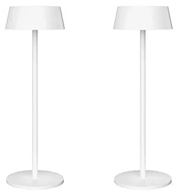 Zdjęcie produktu dla Lampa biurkowa LED dotykowa akumulatorowa metalowa bezprzewodowa