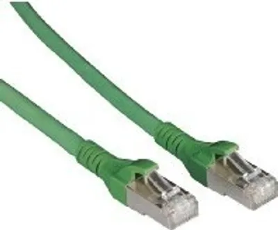 Produktbild von METZ CONNECT 1308451555-E, 1,5 m, Cat6a, S/FTP (S-STP), RJ-45, RJ-45, Grün