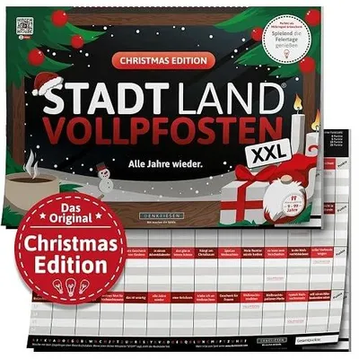 Zdjęcie produktu dla Gra miasto land vollpfosten świąteczna bożonarodzeniowa dla rodziny